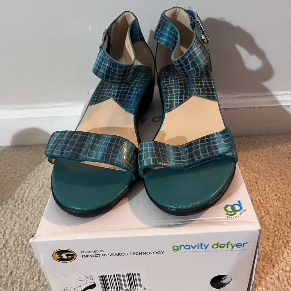 Gravity Defyer Turquoise Wedge - Picture 3 of 7